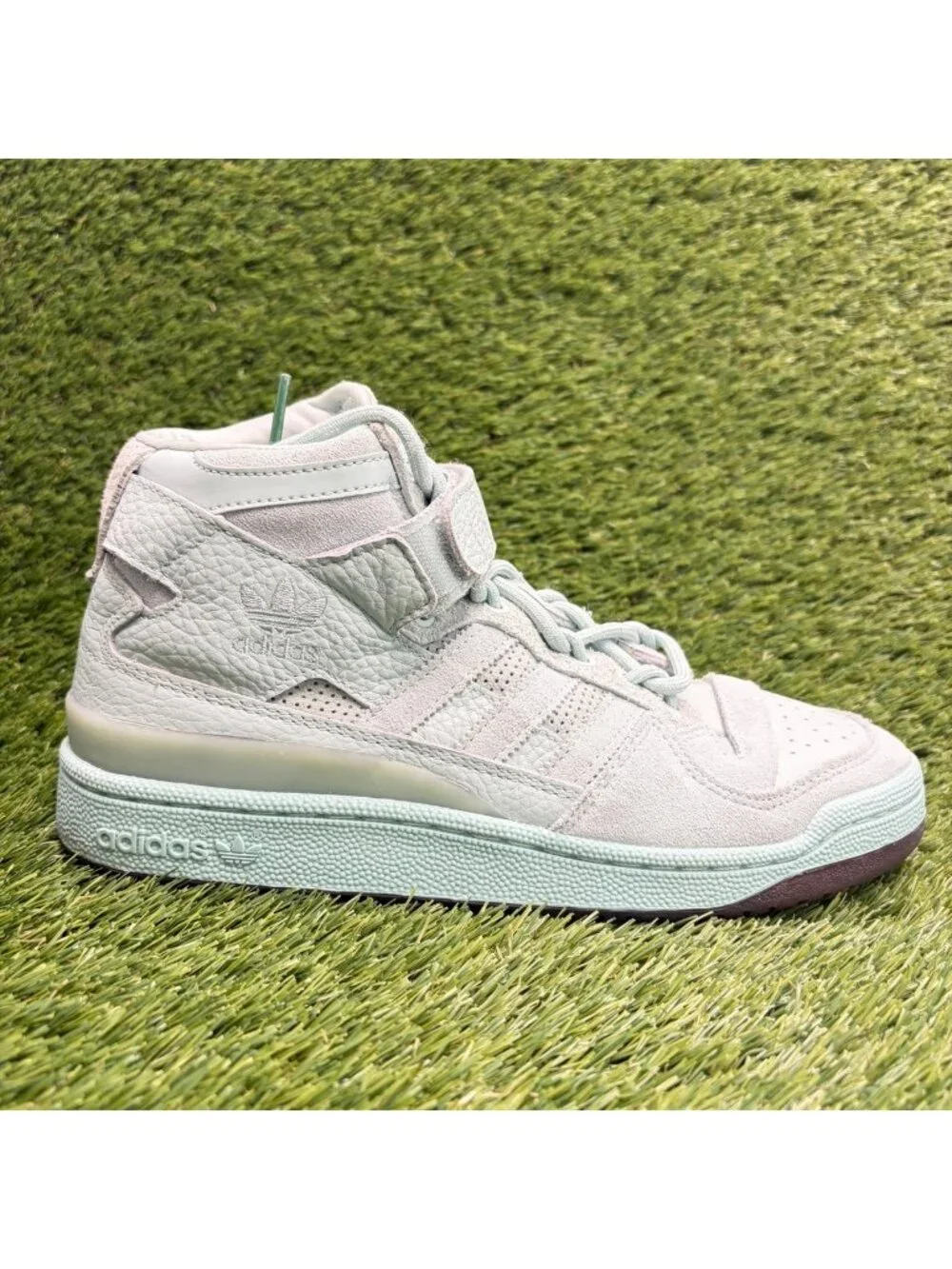 Adidas Forum Mid x Beyonce Ivy Park Mens Size 8.5 Green Athletic Shoes Sneakers